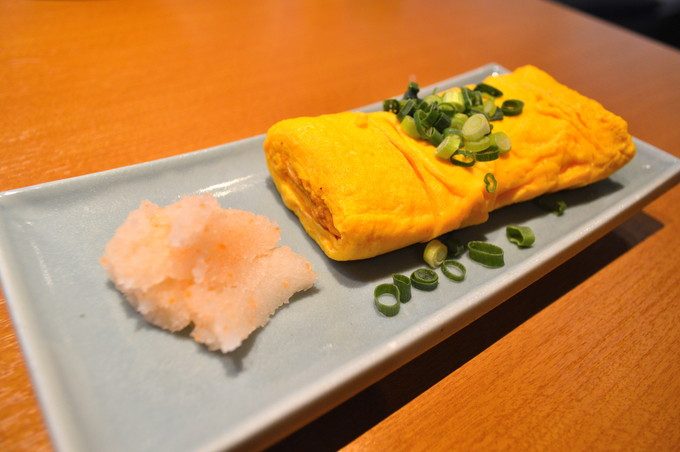 北海道レストラン-別邸嶋北店-メニュー-大熊養鶏場かっぱの健卵使用の卵焼き