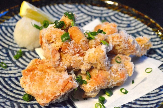 魚きがるに-注文品-自慢の鶏の唐揚げ_01