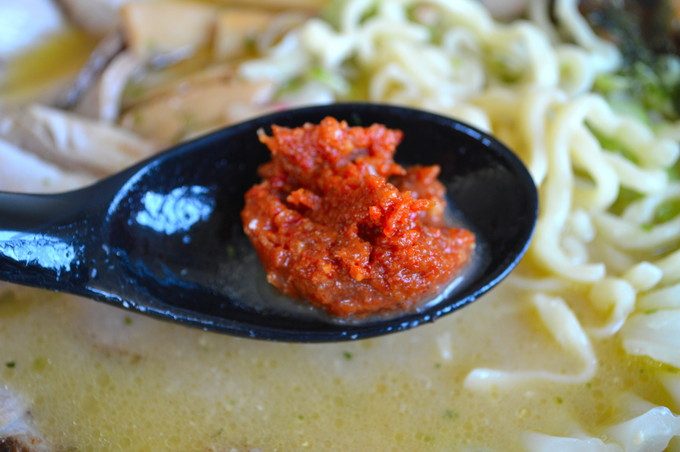 寅真らーめん-メニュー-辛みそチャーシューメン-辛みそ