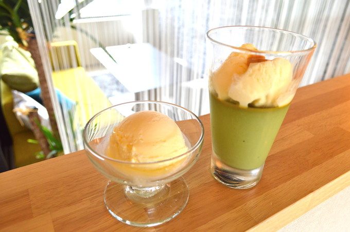 6DINING(シックスダイニング)-注文商品-アイスと本日のプチデザート