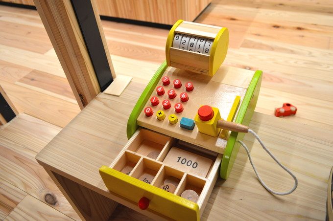 もっくる-ままごとコーナー-レジ