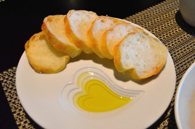 ユニテカフェ-注文-タルタルセット-バゲット