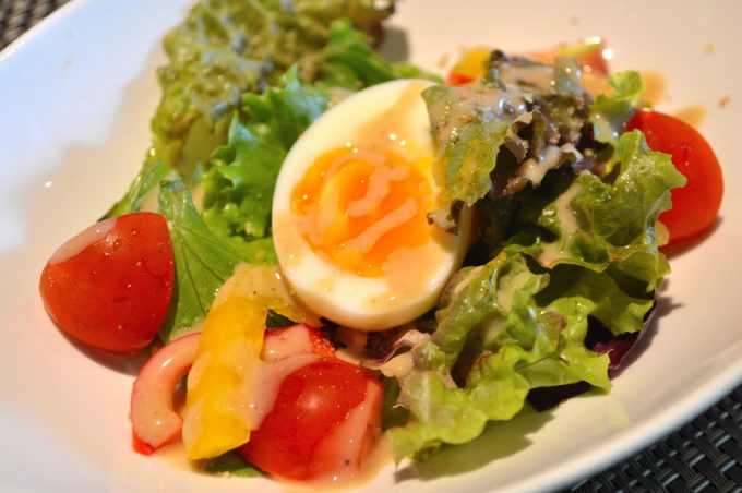 ユニテカフェ-注文-ランチセット-サラダ