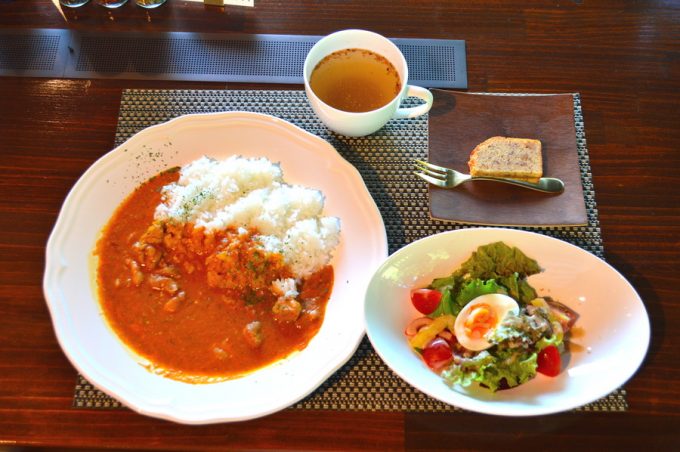 ユニテカフェ-注文-ユニテカレーランチ