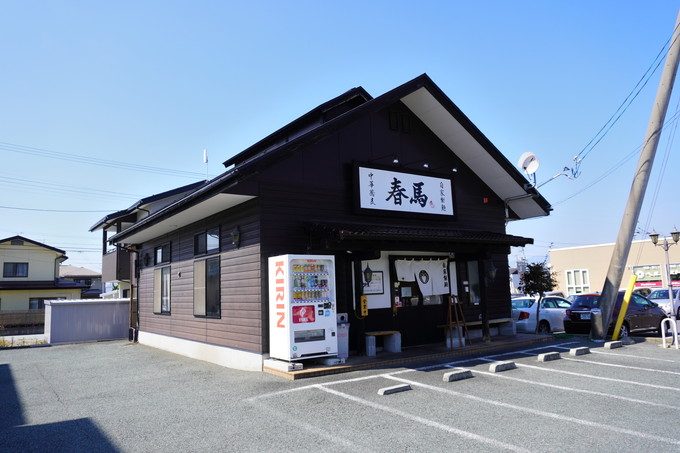 中華蕎麦春馬ー駐車場③