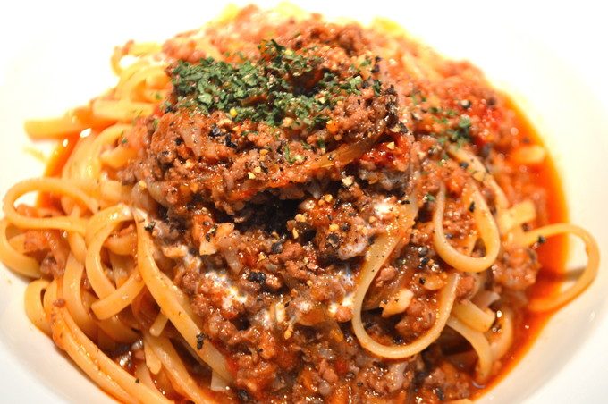 ドラゴンカフェ-ランチセット-ボロネーゼ1