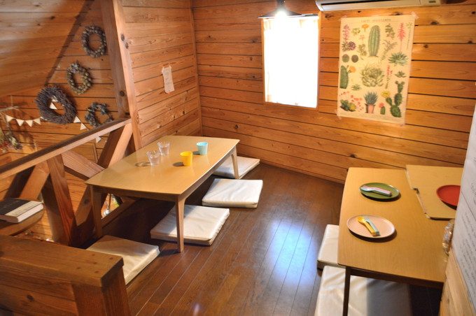 カフェ豆の木-店内の様子-2階の座敷