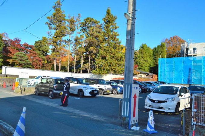 もみじ公園-駐車場