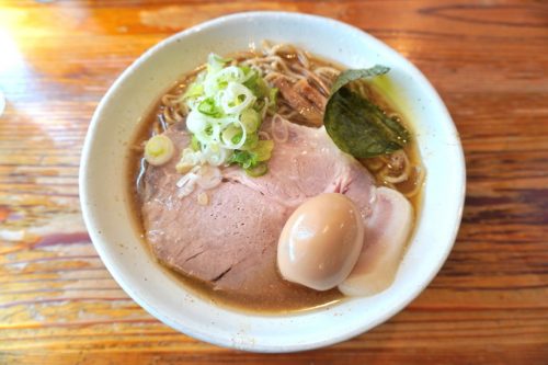 中華蕎麦春馬ー味玉中華そば①
