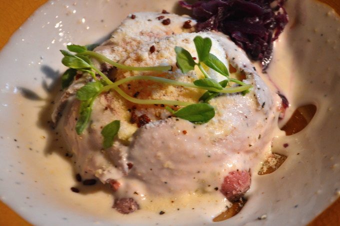 カフェ豆の木-注文-ローストビーフ丼チーズクリームソース2