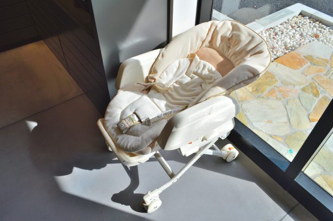 花カフェブルーミーズ-子連れ用サービス-赤ちゃん用ベッド