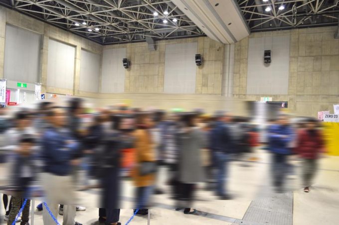 パンマルシェ-チケット販売所の行列