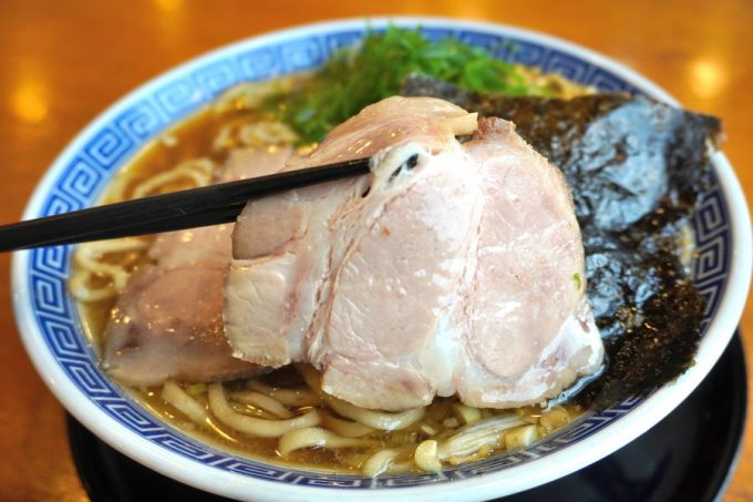 麺屋春馬-食レポ-煮干し中華そばチャーシュー