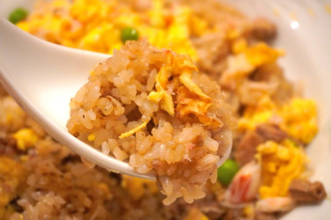 広東(かんとん)-食レポ-かに炒飯2