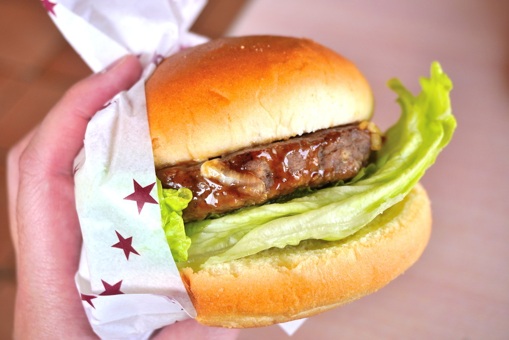 サフラーハンバーガー-食レポ-てりやきバーガー
