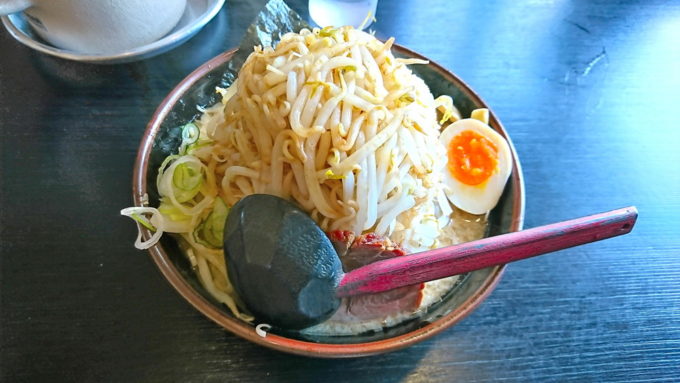 とんこつらーめんこう路-食レポ-もやしとんこつ1