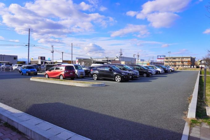 嶋遺跡気公園-駐車場-西側