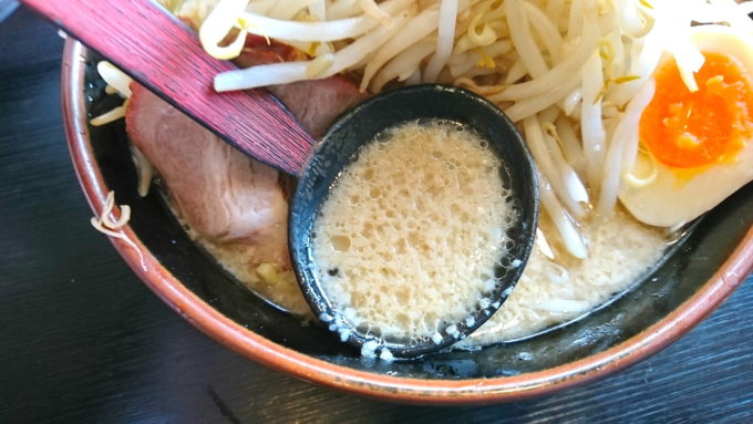 とんこつらーめんこう路-食レポ-もやしとんこつ2