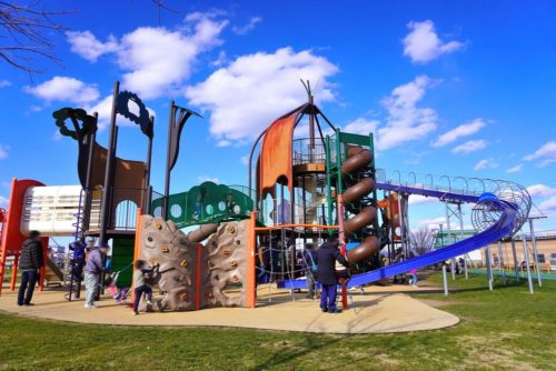 嶋遺跡気公園-遊具広場-大型遊具2