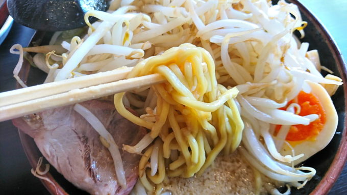 とんこつらーめんこう路-食レポ-もやしとんこつ3