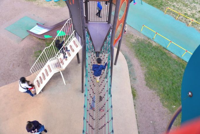 嶋遺跡気公園-遊具広場-大型遊具3