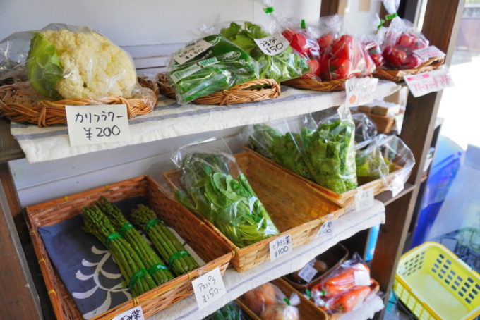 プチマルシェ月星堂-野菜販売1