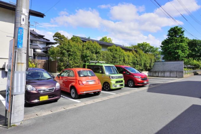 プチマルシェ月星堂-駐車場