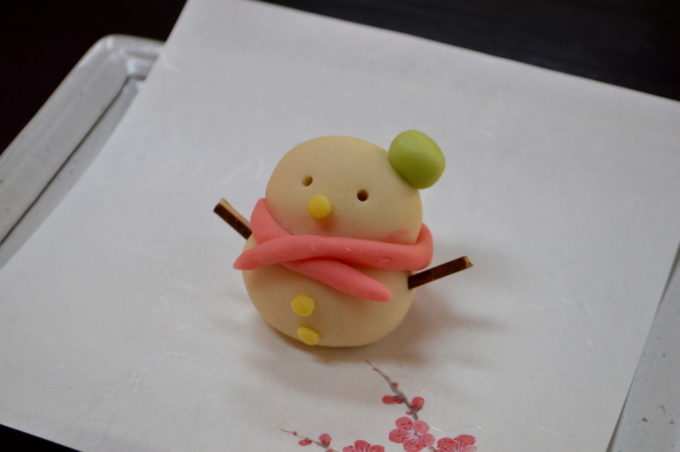 あずき宿-和菓子の展示3