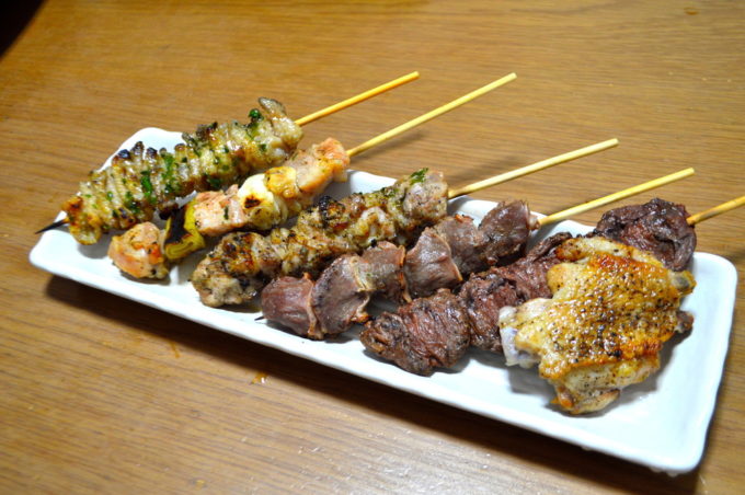 居酒屋銀次郎-テイクアウト-串焼き盛り合わせ1