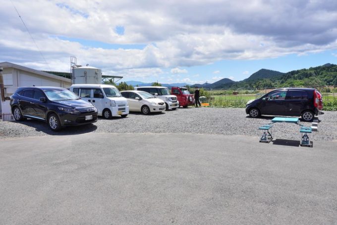 そば処古民家-駐車場