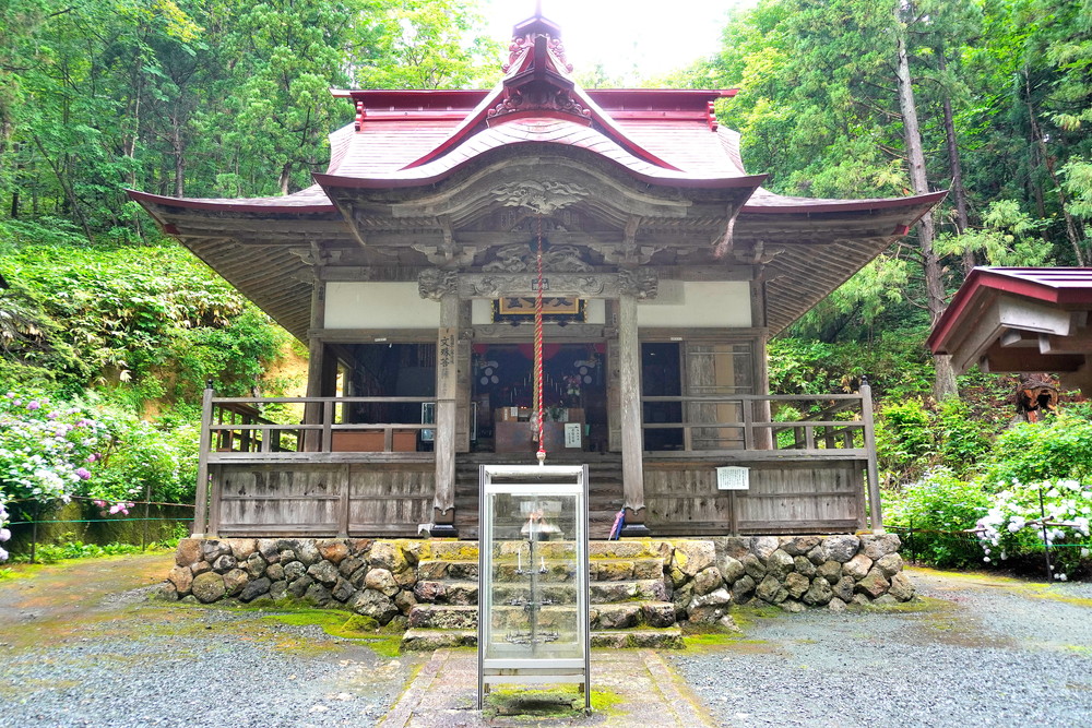 出塩文殊堂-あじさい寺-出塩文殊堂2