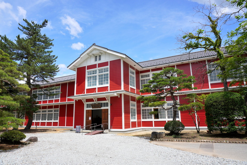 旧長井小学校第一校舎-外観1