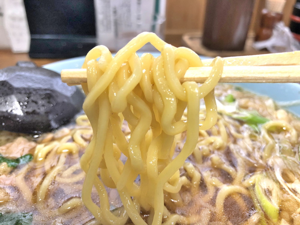 水車生そば-鳥中華麺
