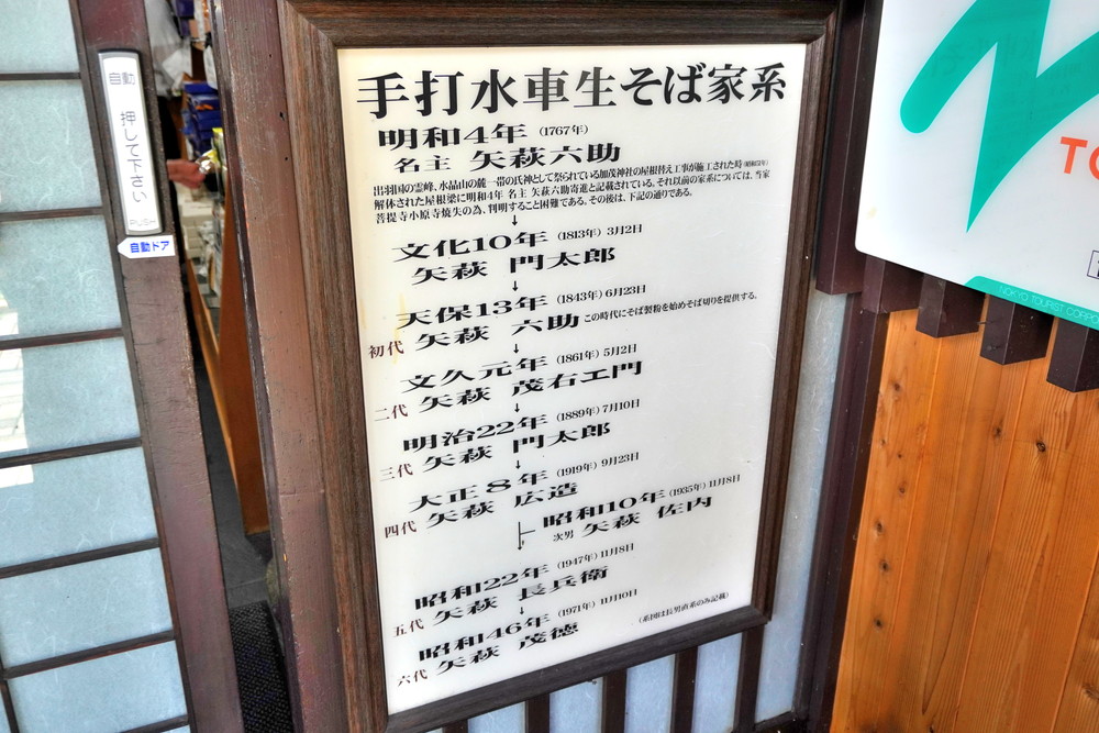 水車生そば-家系