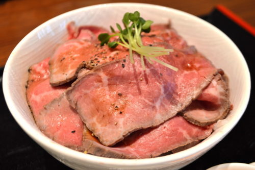 もみいち食堂-食レポ-ローストビーフ丼2