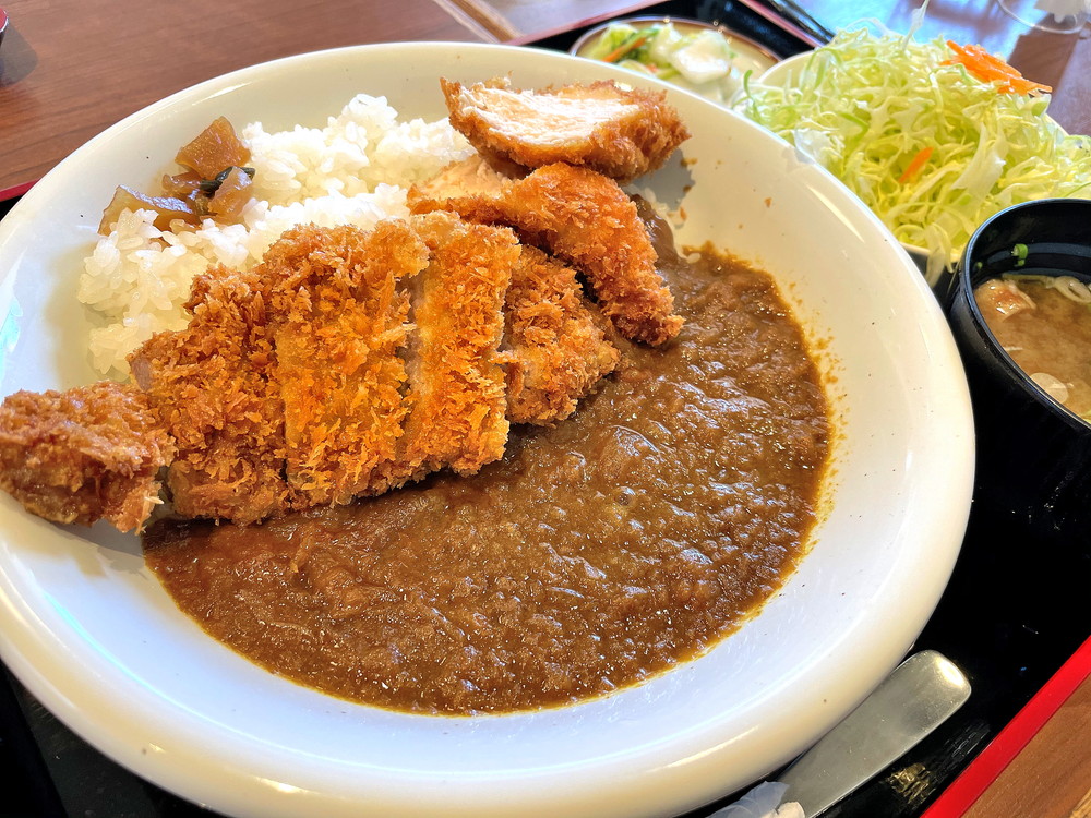 とん八山形北インター店-食レポ-とんかつプラス若鶏カレーランチ2