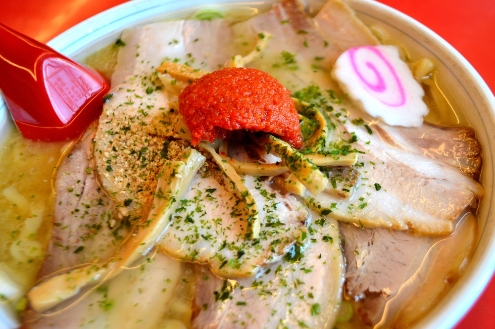 龍上海赤湯本店-食レポ-からみそチャーシューメン2