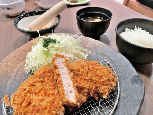平田牧場-厚切りロースかつ膳②