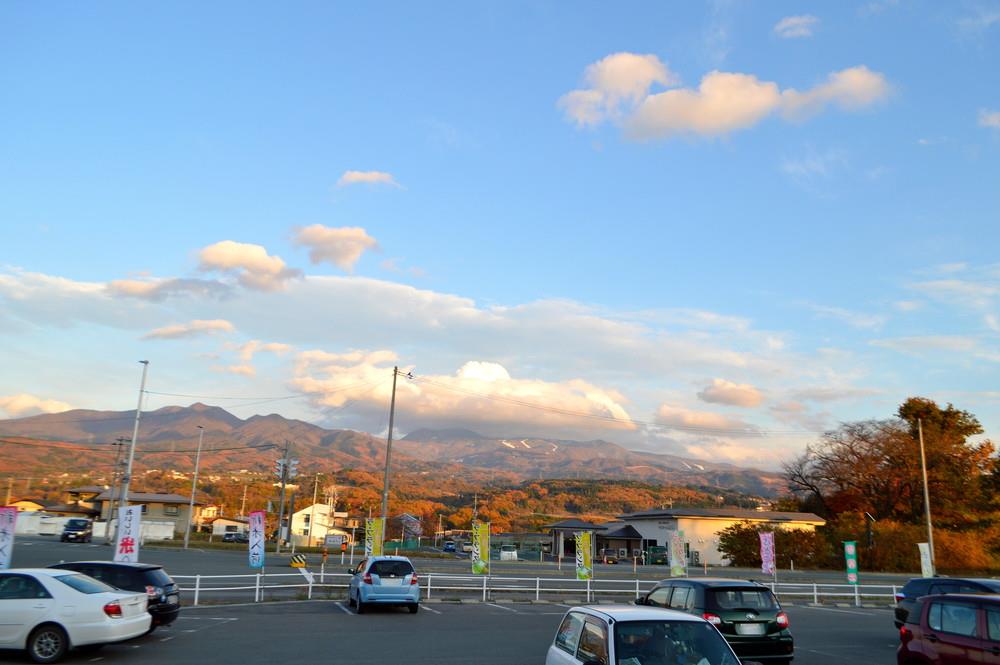 ハタケスタイル-トマト上山店-蔵王の景色