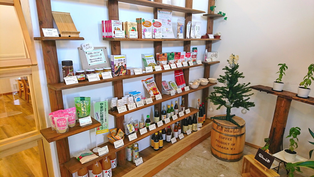 ナチュラルカフェ-物品販売