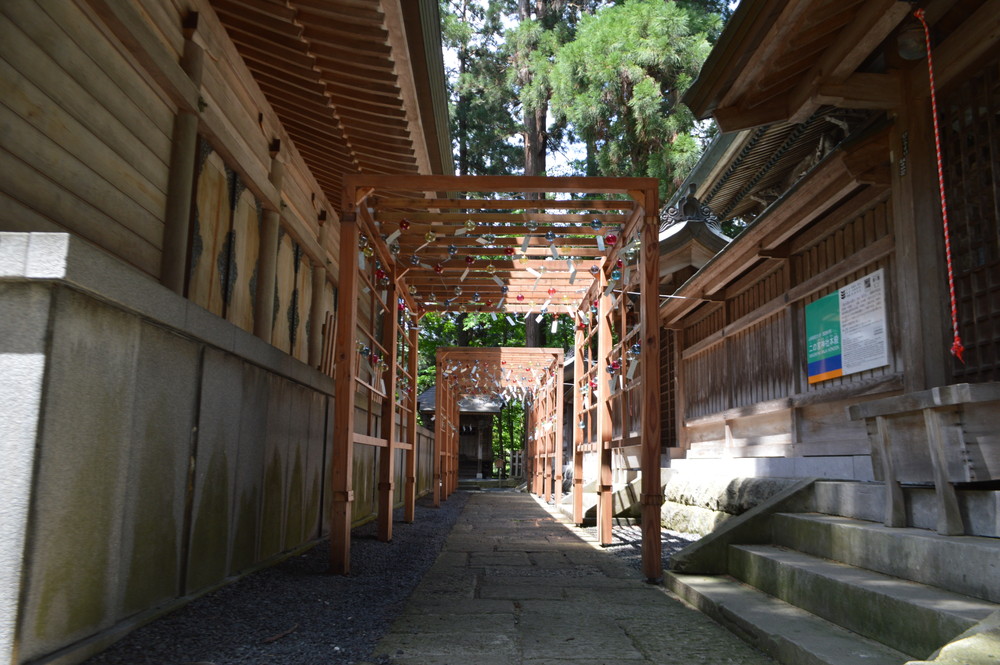 東北の伊勢-熊野大社-風鈴1
