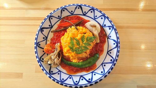 ナチュラルカフェ-食レポ-ランチ-太陽のオムライス4