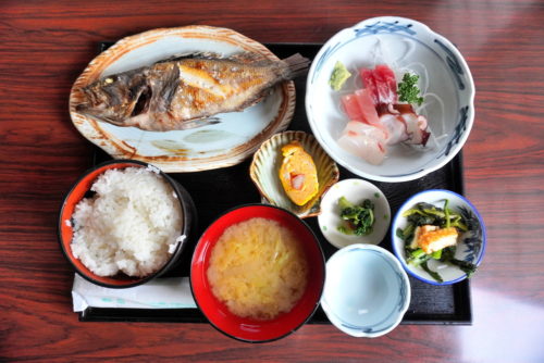 かねひこ(金彦)-食レポ-刺身4点盛り合わせ1