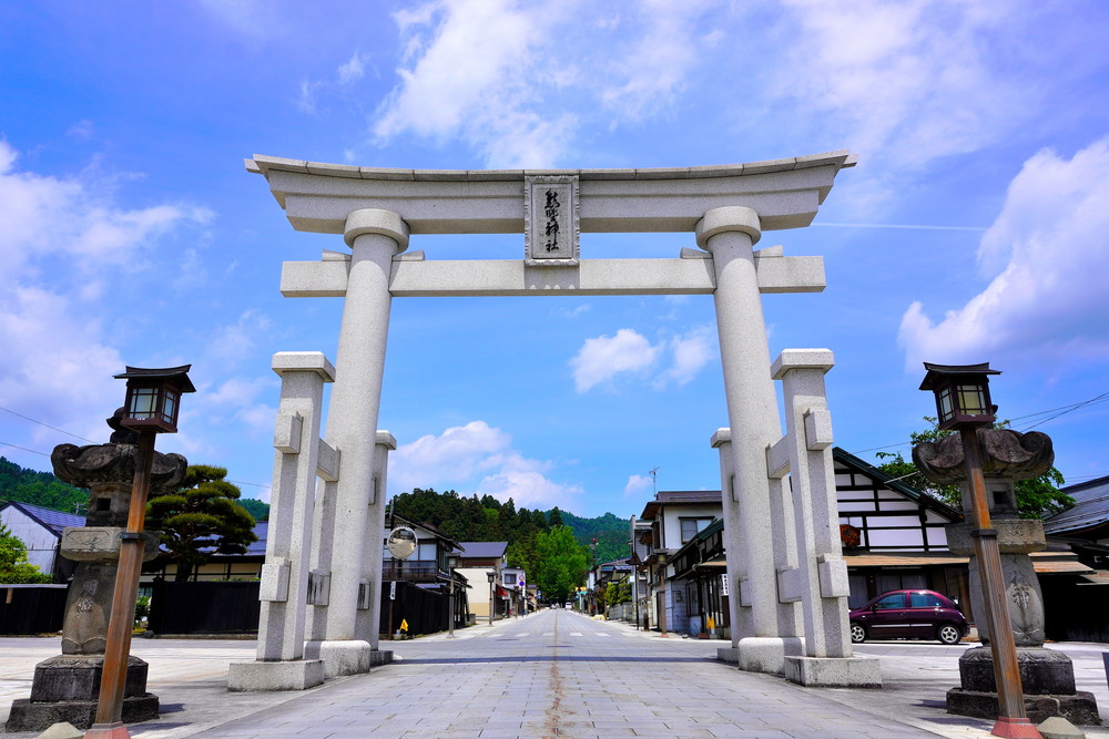 東北の伊勢-熊野大社-大鳥居