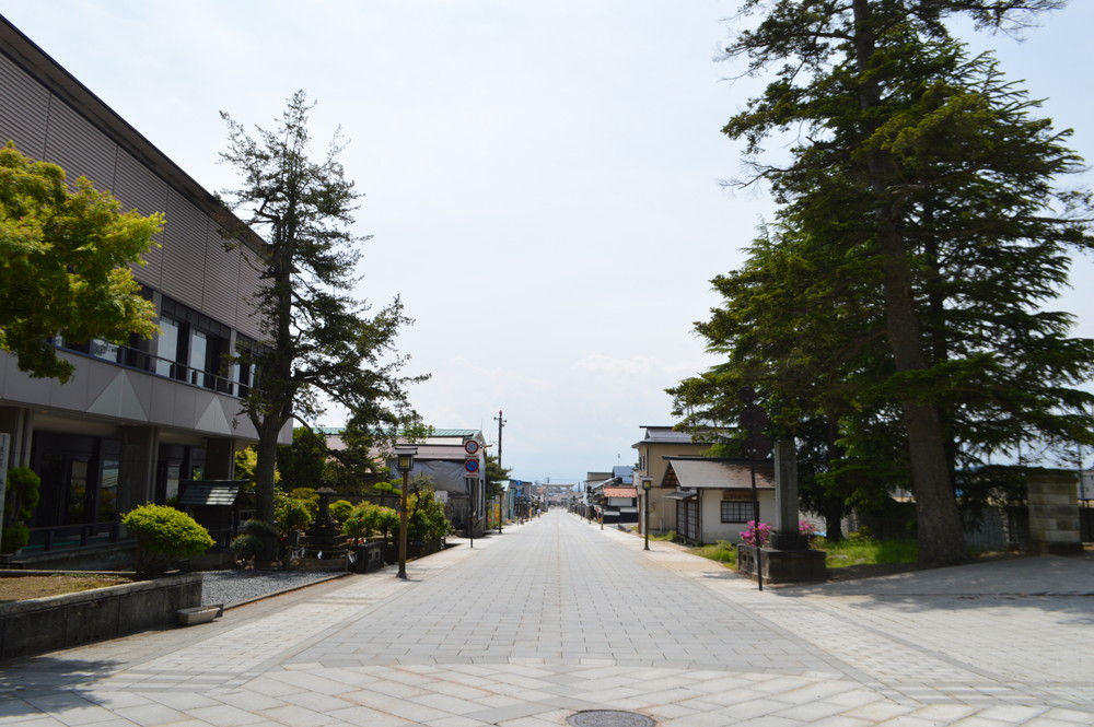 東北の伊勢-熊野大社-参道