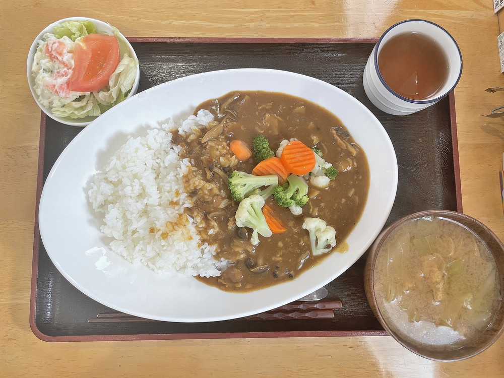 駅前食堂-日替わり定食カレー①