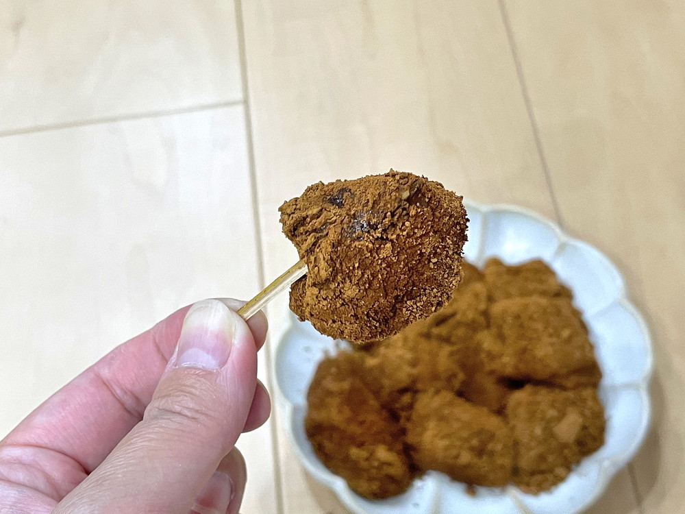 腰掛庵-食レポ3-わらびもち