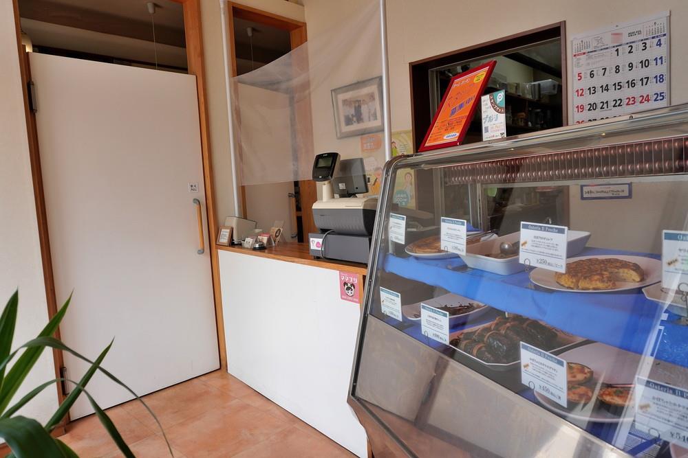 オステリアイルペッシェ-レストラン入り口