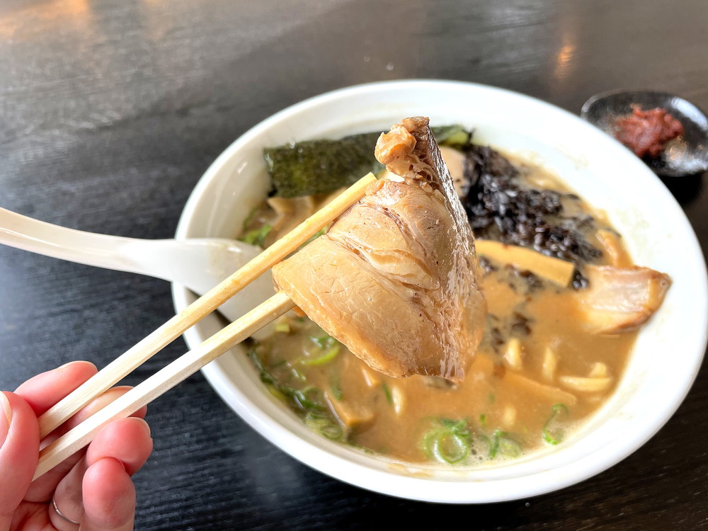 中華そばまがりすけ-食レポ4