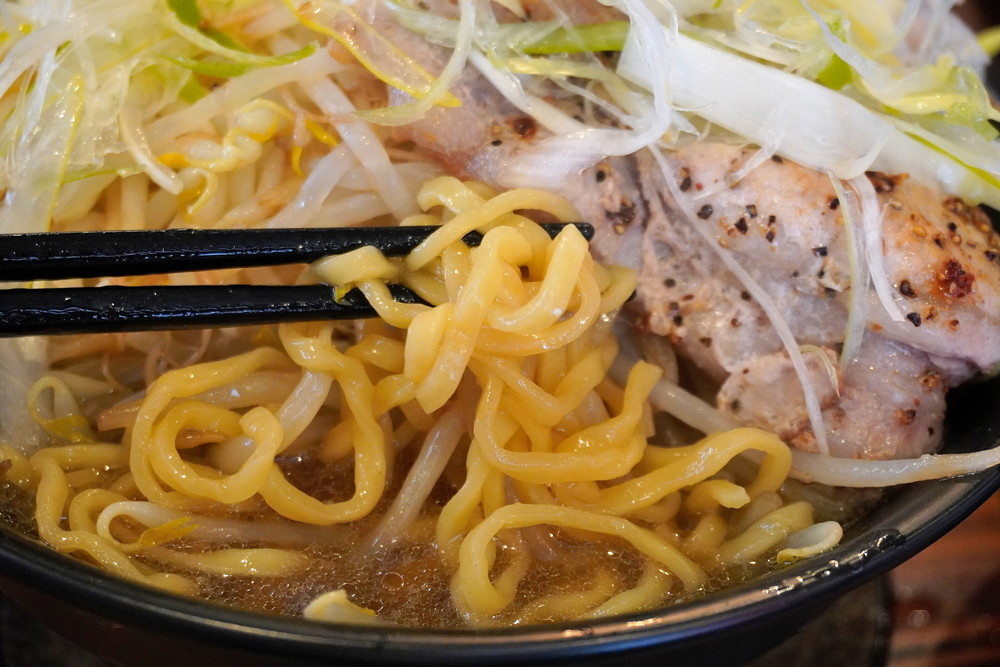 炭火焼肉ミートミート-食レポ-二郎系ラーメン8